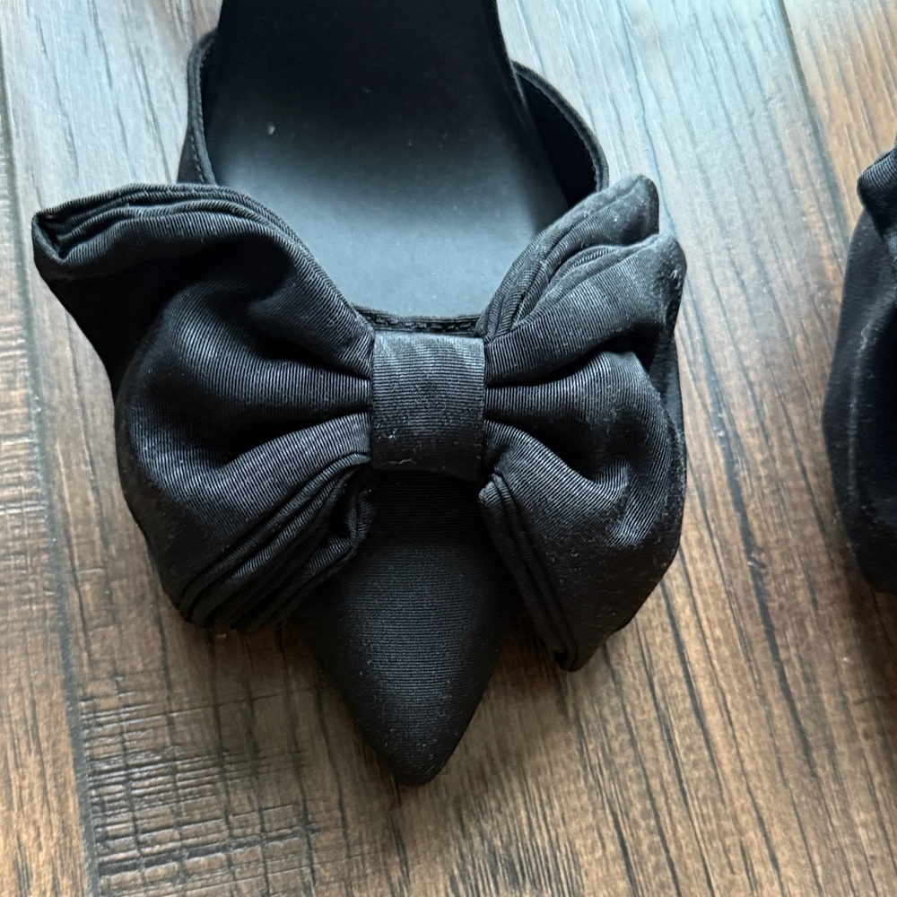 a new day Black Bow Heels size 11 - Picture 4 of 11